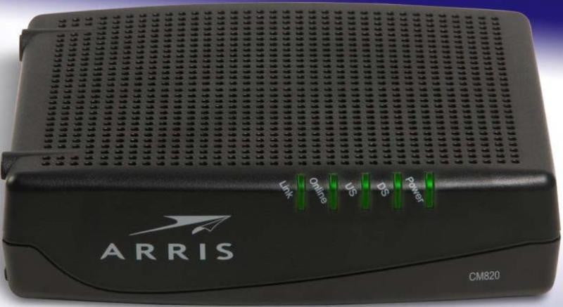 Modem kablowy ARRIS CM820S